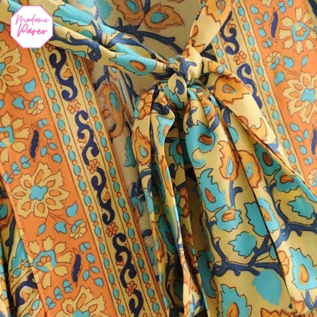 Kimono de Plage Vintage detail